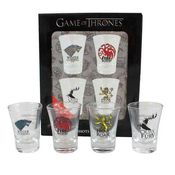 Conjunto 4 Copos Dose 60Ml Got - Casas Game Of Thrones