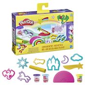 Conjunto Massa de Modelar - Play-Doh - Mundo Mágico dos Unicórnios - Hasbro