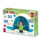 Connectenda Com 87 Peças Construção com Tubos