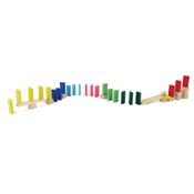 Efeito Domino | Brinquedo Madeira Criativo Educativo Lúdico Pedagógico