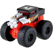 Hot Wheels - Monster Trucks - Roarin Wreckers - Boneshaker Hdx61