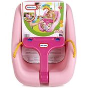 Little Tikes Balanco Seguro 2 em 1 para Bebes e Criancas de 9 Meses a 4 Anos Rosa