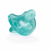 Chupeta de Silicone Physio Soft Chicco 0 a 6 Meses Tamanho 1 Verde