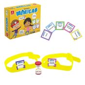 Jogo De Adivinhação Fazendo Mímicas Cartas Presente Crianças + 3 Anos Educativo Pedagogico Brinquedo Família
