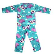 Pijama Em Tecido Soft Infantil Juvenil Tamanhos de 02 a 14 Conjunto de Frio Inverno Menina Menino Presente Crianças