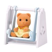 Sylvanian Families Bebê Urso com Balanço - Gulliver