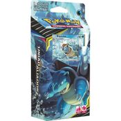 Pokemon Cartas Starter Deck - Sol e Lua 9 - União de Aliados - Canhão Torrencial - Blastoise