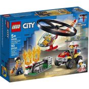 Lego 60248 City - Combate ao Fogo com helicóptero