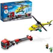Lego 60343 City - Transporte de Helicóptero de Salvamento