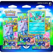 Jogo de Cartas - Pokemon Go - Blister Triplo - 19 Cartas - Squirtle - Copag