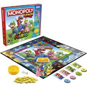 Jogo de Tabuleiro Monopoly Junior Super Mario Hasbro F4817