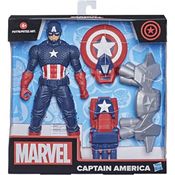 Boneco Capitão América com Acessórios