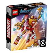 Lego Marvel Armadura Robo Homem De Ferro 130 Peças - 76203