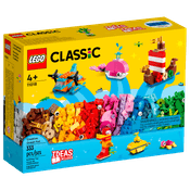 Blocos de Montar LEGO Classic Diversão Criativa no Oceano