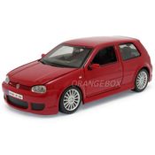 Volkswagen Golf R32 1:24 Maisto Vermelho