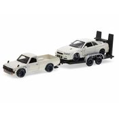 Datsun 620 + Nissan Skyline R34 + Carreta 1:24 Maisto (Kit 03 peças)