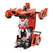 Carrinho Transformável de Controle Remoto - Megaformers - Mercury - Multikids - Laranja
