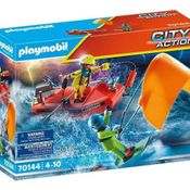 Playmobil City Action Lancha de Resgate Kitesurfer 70144