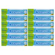 Kit Com 12 Babymed Pomada Para Assaduras Cimed 45 Gramas - Azul