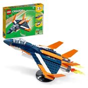 LEGO CREATOR 3EM1 JATO SUPERSONICO COLORIDO