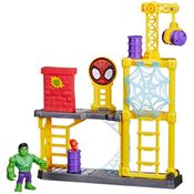 Conjunto Saf Hulk Smash Yard Playset - Marvel - Hulk - Hasbro