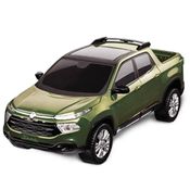 Carrinho Fiat Toro Metalizada 38cm Miniatura Menino Roma