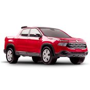 Carrinho Fiat Toro Metalizada 38cm Miniatura Menino Roma