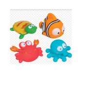 Bichinhos para banho - Oceano buba