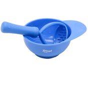 Kit Bowl Amassador de Papinha Azul - Zoop Baby