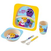 Kit Alimentação 5 Peças Oficial Bolofofos - Zoop Baby