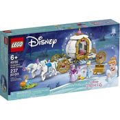 Lego Disney A Carruagem Real de Cinderela 43192 +6 Anos