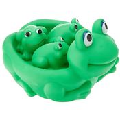 Brinquedos Família do Banho Sapinho Verde - Lider