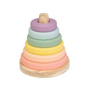Torre Donuts Candy - Brinquedo Madeira Criativo Educativo