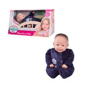 Boneca Bebe Ninos Reborn Menino Com Dente Cotiplas