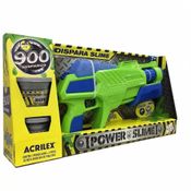 Lancador Pistola Power Slime Verde Acrilex Art Kids 524