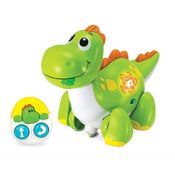 Brinquedo Para Bebe Dino Ande Comigo Controle Remoto +18M