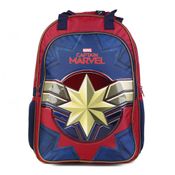 Mochila Escolar Capita Marvel de Costas DMW 11645