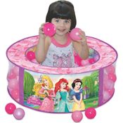 PISCINA DE BOLINHAS PRINCESAS 100 BOLINHAS