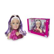 BARBIE BUSTO STYLING FACES COM MAQUIAGEM E ACESSÓRIOS MATTEL