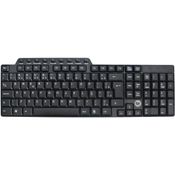 TECLADO MULTIMIDIA USB PRETO BASICO