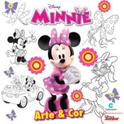 LIVRO INFANTIL COLORIR MINNIE DISNEY ARTE E COR