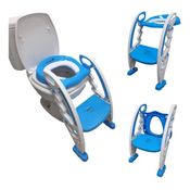 ASSENTO REDUTOR INFANTIL COM ESCADA AZUL