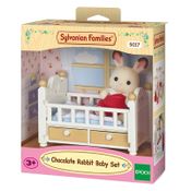 Sylvanian Families Boneco Bebê Coelho E Cama Epoch 5017