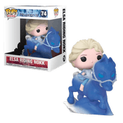 Boneco Elsa Riding Nokk #74 -  Frozen 2 - Funko Pop