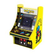 Fliperama Miniatura Edição Especial Dourado do PAC-MAN 40º Aniversário Jogável
