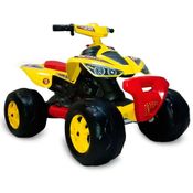 Quadriciclo Infantil Elétrico 12V - Amarelo - Bandeirante 2732
