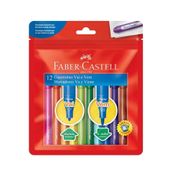 Caneta Hidrografica Vai E Vem Com 12 Cores Faber Castell