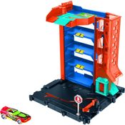 HOT WHEELS PISTA E ACESSORIO CITY DOWNTOWN ESTACIONAMENTO