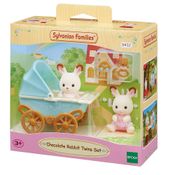 Sylvanian Families Boneco Bebê Coelho e Carrinho Epoch 5432