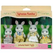 Sylvanian Families Família Coelhos Cauda Algodão Epoch 4030